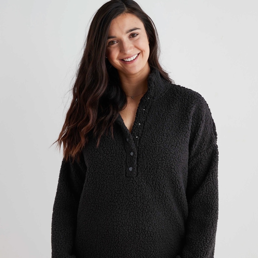 Cloud Sherpa Oversized Pullover